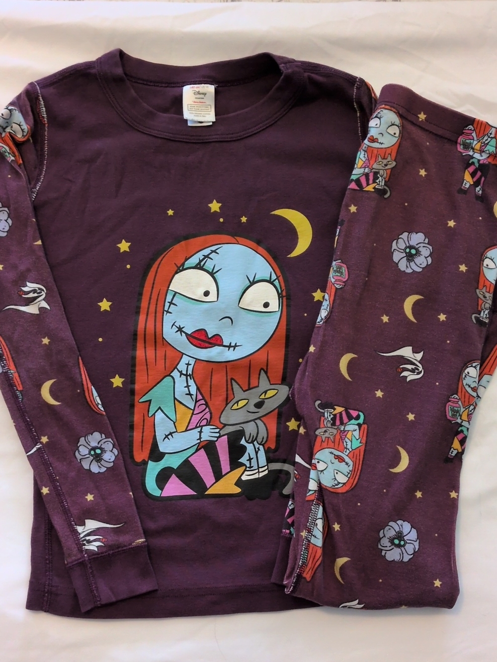 Hanna Andersson Nightmare Before Christmas Sally Pajamas 140 8